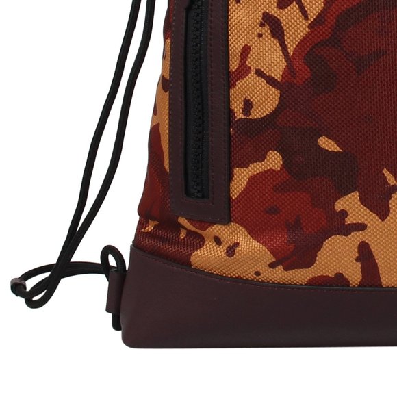 NWT Coach Terrain Drawstring Backpack W/Camo Print - Picture 8 of 10